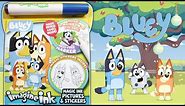 Bluey Imagine Ink Coloring & STICKER Book | Coloring & Activities with Mess-Free Marker