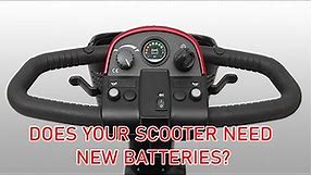 How to tell if your Mobility Scooter needs new batteries battery troubleshooting