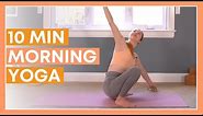 10 min SACRAL CHAKRA Morning Yoga - HIP OPENING Yoga