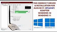 How to Install Alfa Wi-Fi Driver in Windows 10 & Windows 11 Correctly
