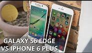 Samsung Galaxy S6 edge vs Apple iPhone 6 Plus