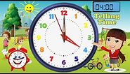 Telling Time Made easy for kids learning the clock face