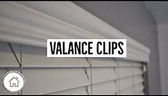 DIY Install Valance Clips