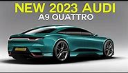 NEW 2023 Audi A9 Quattro Luxury Coupe V8 700hp in Detail 4k