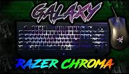 Galaxy Keyboard Lighting on Razer Chroma Keyboard | How to | Download Link