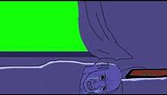 wojak trying to sleep meme template (zoom out) 60fps
