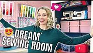 Sewing Room Tour and Organization!