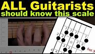 The guitar scale every guitarists should learn - How to play the Major scale on guitar (fixed)
