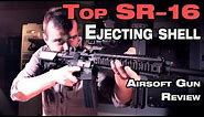 Airsoft shell ejecting Top Knight's SR16 URX II EBB assault rifle review