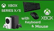 How to use Keyboard and Mouse on Xbox Series X/S