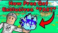 How *PROS* get 100+ Exclusive Pets Fast | Roblox Pet Simulator X