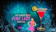 Classic Pink Lady Cocktail | The Perfect Gin Cocktail Recipe for a Party