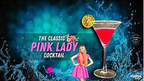 Pink Lady Cocktail | How to make Pink Lady Cocktail | Pink Lady Drink ⚡
