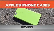 It doesn't scratch? Apple Silicone/Leather Case Review - iPhone 6/6 Plus