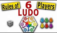 How to play Ludo : Ludo Board Game Rules & Instructions for 6 Players