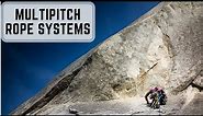 Multipitch Rock Rope Systems for Parties of Three