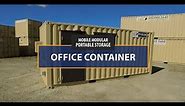Mobile Modular Office Container