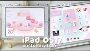 iPadOS 17 cute and aesthetic customization✨