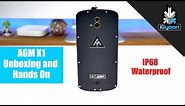 AGM X1 Phablet - IP68 Dust and Waterproof Smartphone Unboxing