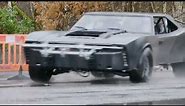 The Batman (2022) - The Batmobile Test Drive Part 2 | Behind The Scenes Footage | #batmobile #test