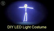 DIY LED Light Stick Figure Costume