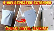 5 WIFI REPEATER EXTENDER MURAH TERBAIK | PENGUAT Sinyal WIFI Handal!