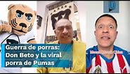 Guerra de porras: Don Beto y la viral porra de Pumas que comienza a inspirar a fans de otros equipos