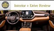 2021-2022 Toyota highlander Platinum Hybrid Interior - Drive Review