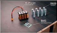 Make Your Own 4S 2P Li-ion Battery Pack | 18650 Battery