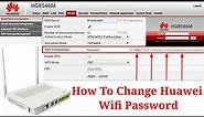 How To Change Huawei Wifi Password | Huawei Wifi Password Change | Huawei HG8546M Password Change