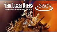 'Circle of Life' in 360º | THE LION KING on Broadway