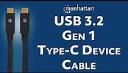 USB 3.2 Gen 1 Type-C Device Cable