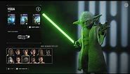 Star Wars Battlefront 2 - Yoda Gameplay & Powers [1080p 60FPS HD]