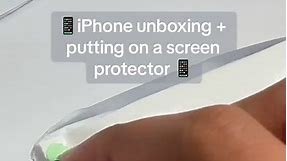 iPhone 15 Unboxing Screen Protector | Trending Papercraft Phone