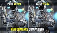 STARFIELD | Patch Performance Comparison | v1.7.29 VS v1.7.33 | 4K