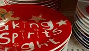 I found the cutest Christmas plates at Dollar Tree⛄ #christmasplates #christmasatdollartree | Be You Crafty By Martha