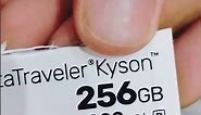Kingston Kyson data traveler 256GB USB flash drive Unboxing & Speed Test!