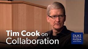 Apple CEO Tim Cook on Collaboration