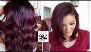 DIY BURGUNDY HAIR | L’Oréal Colorista Maroon