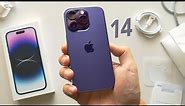 iPhone 14 Pro Unboxing, Hands On & First Impressions! (Deep Purple)