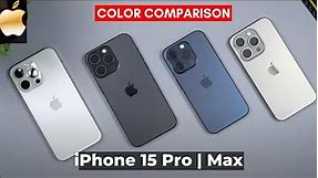 iPhone 15 Pro & Pro Max: All Colors Compared! Which one is your favorite?