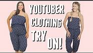 Trying Outfits from Youtuber Clothing Lines Part 2!