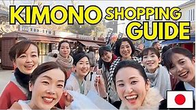 Guide to Shopping at Japanese Kimono Recycle Stores: find your perfect Kimono Genre and Price Range