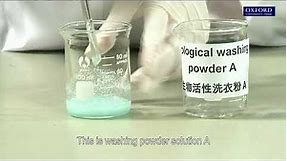Practical 4.5 Investigation of the effectiveness of different biological washing powders