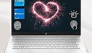 HP 2023 17t Premium Rose Gold Laptop, 17.3" HD+ Touchscreen, Intel Core i5-1335U, 16GB RAM, 1TB SSD, Webcam, FP Reader, Backlit KB, HDMI, Wi-Fi 6, Windows 11 Home