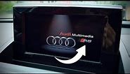 Audi RMC Multimedia RS welcome logo splash screen change