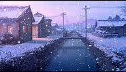 AMV - Winter (Beautiful Anime Scenery) First Snow