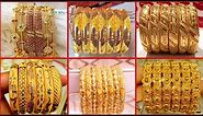 Most elegant and stunning 24k gold bangles ideas