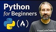Python for Beginners – Full Course [Programming Tutorial]
