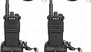 Retevis RB25 Digital Walkie Talkies Long Range,Heavy Duty Business Two-Way Radios with 2500mAh Rechargeable,Group Call Emergency 2 Way Radio with Earpieces(2 Pack)